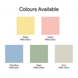 Colours available