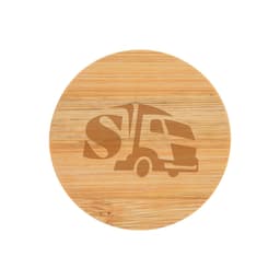Discus Bamboo Bottle Opener Coaster  - image 7