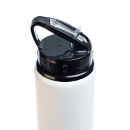 White Lid Closed