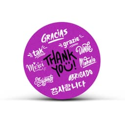 AD Labels 60mm - Circle - image 1