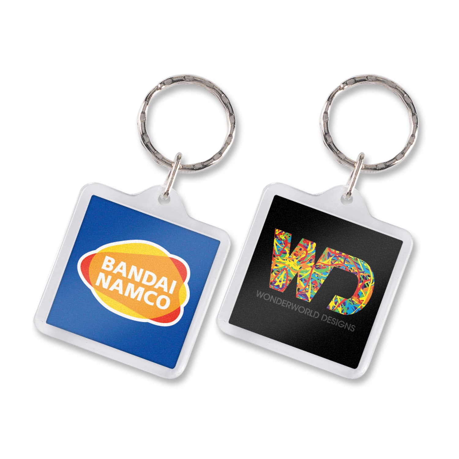 Lens Key Ring - Square-Active Image