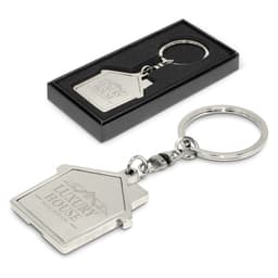 House Metal Key Ring - image 1