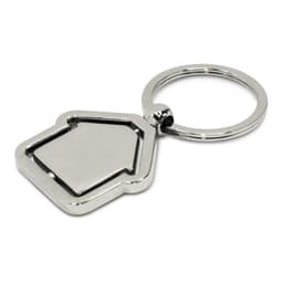Spinning House Metal Key Ring - image 2