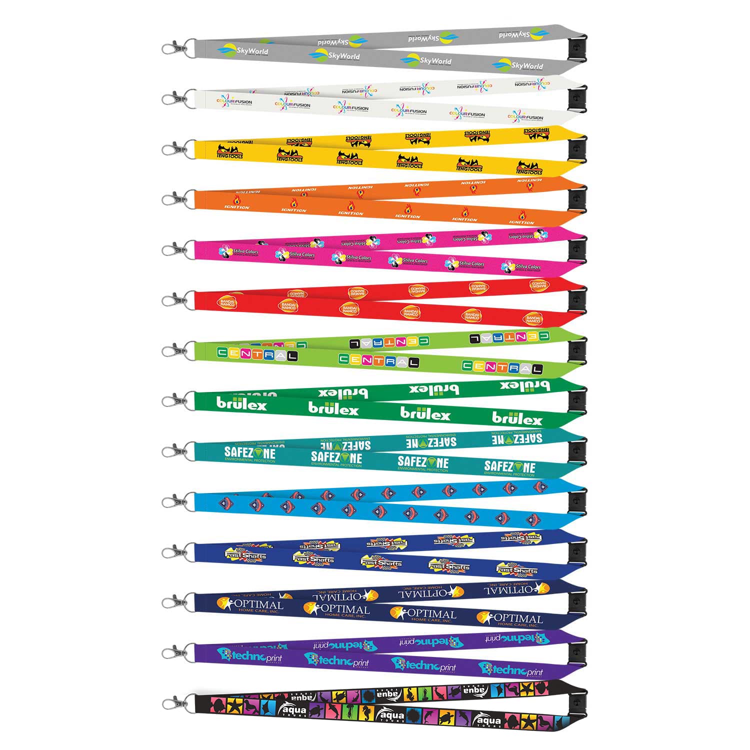 Colour Max Lanyard - 20mm-Active Image