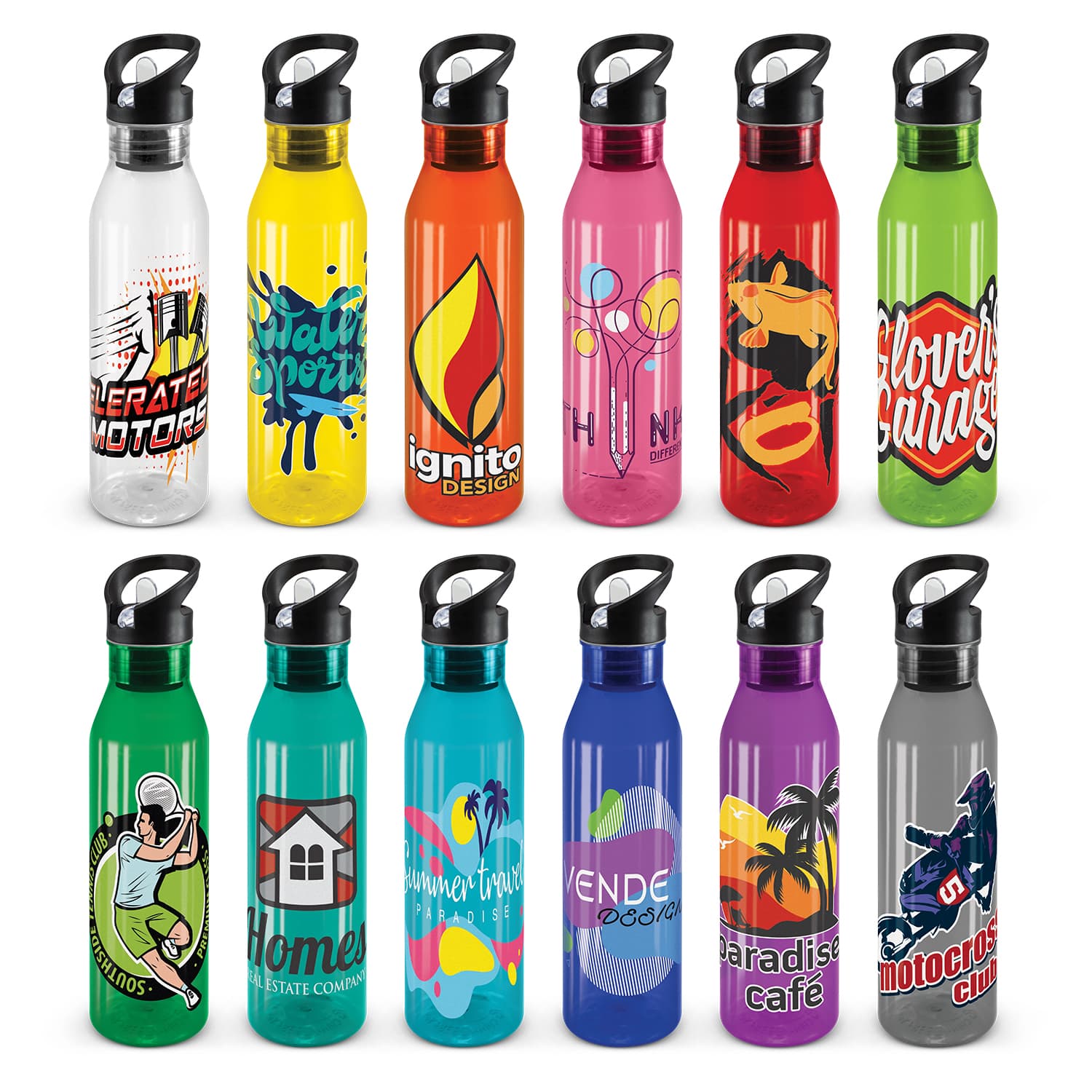 Nomad Bottle - Translucent-Active Image