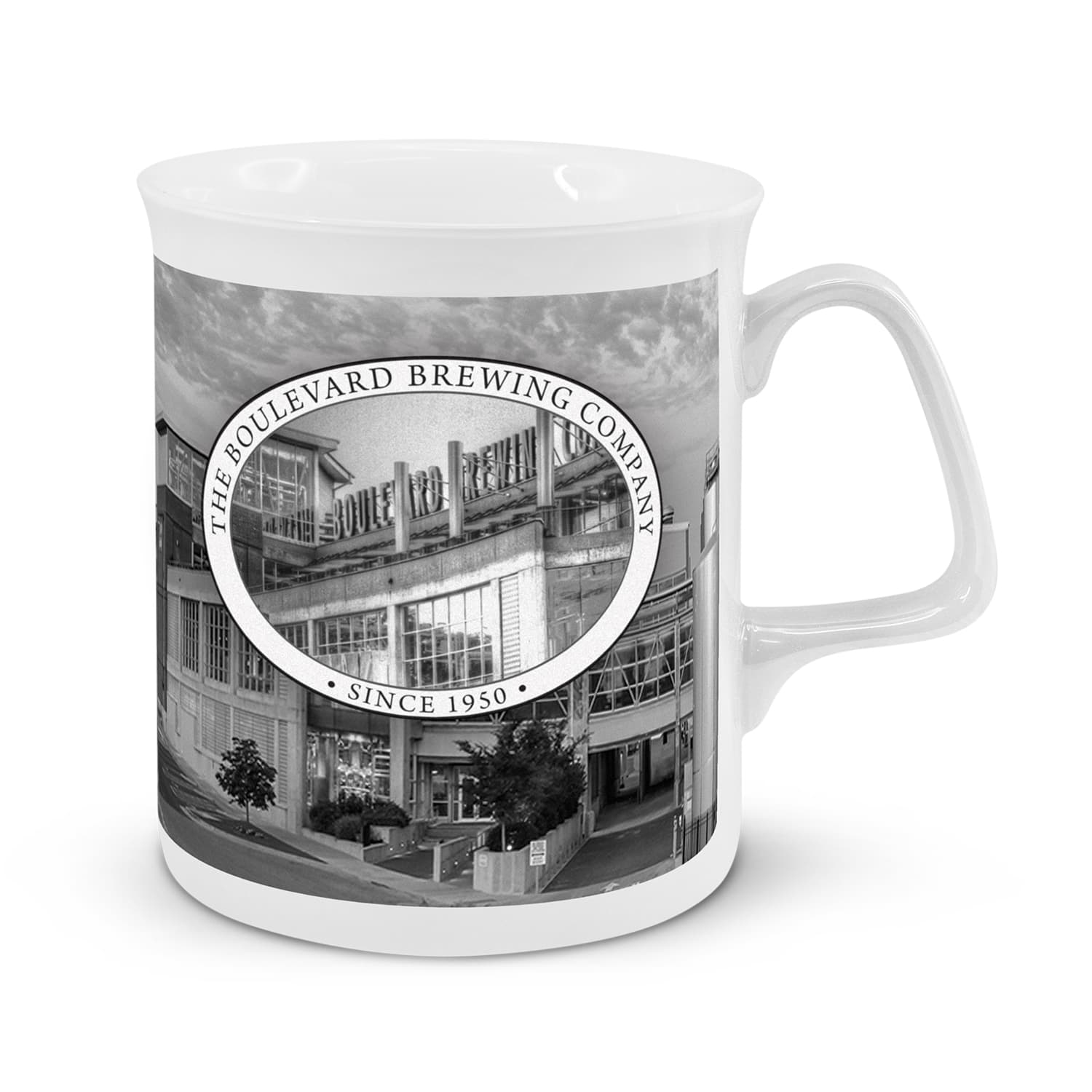 Chroma Bone China Coffee Mug-Active Image