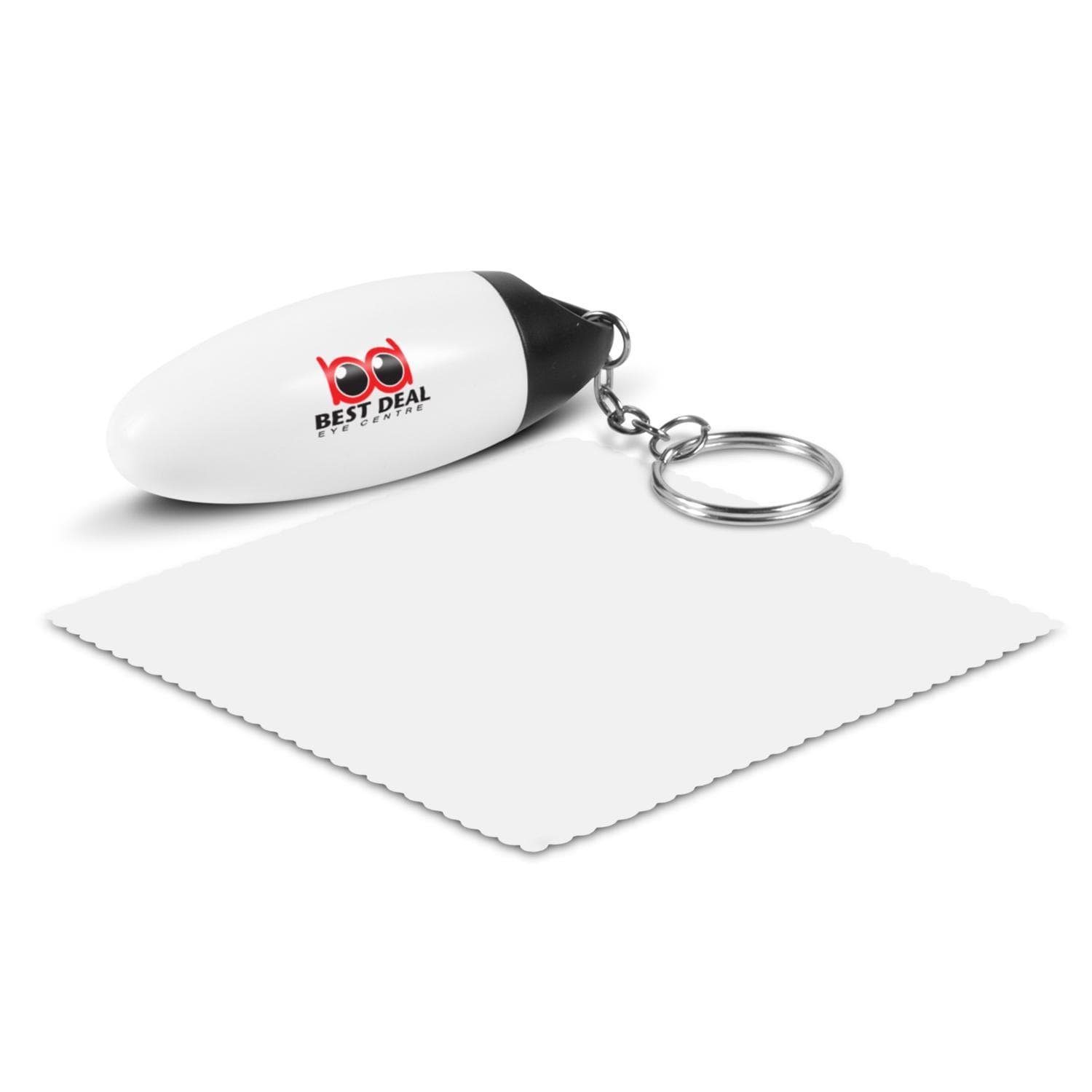 Microfibre Cloth Key Ring-Active Image