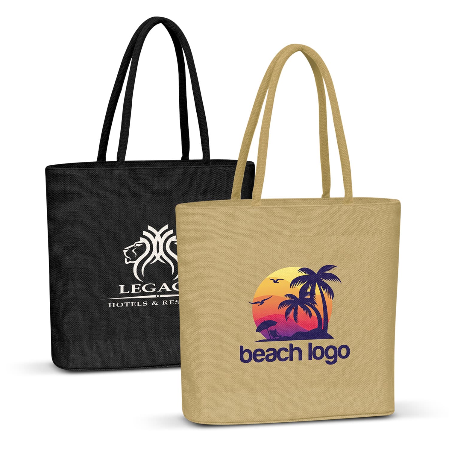 Carrera Jute Tote Bag-Active Image