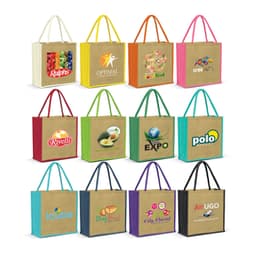 Monza Jute Tote Bag - image 2