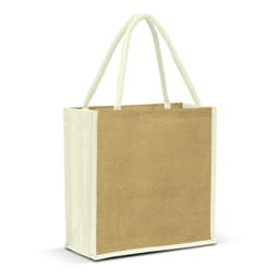 Monza Jute Tote Bag - image 4
