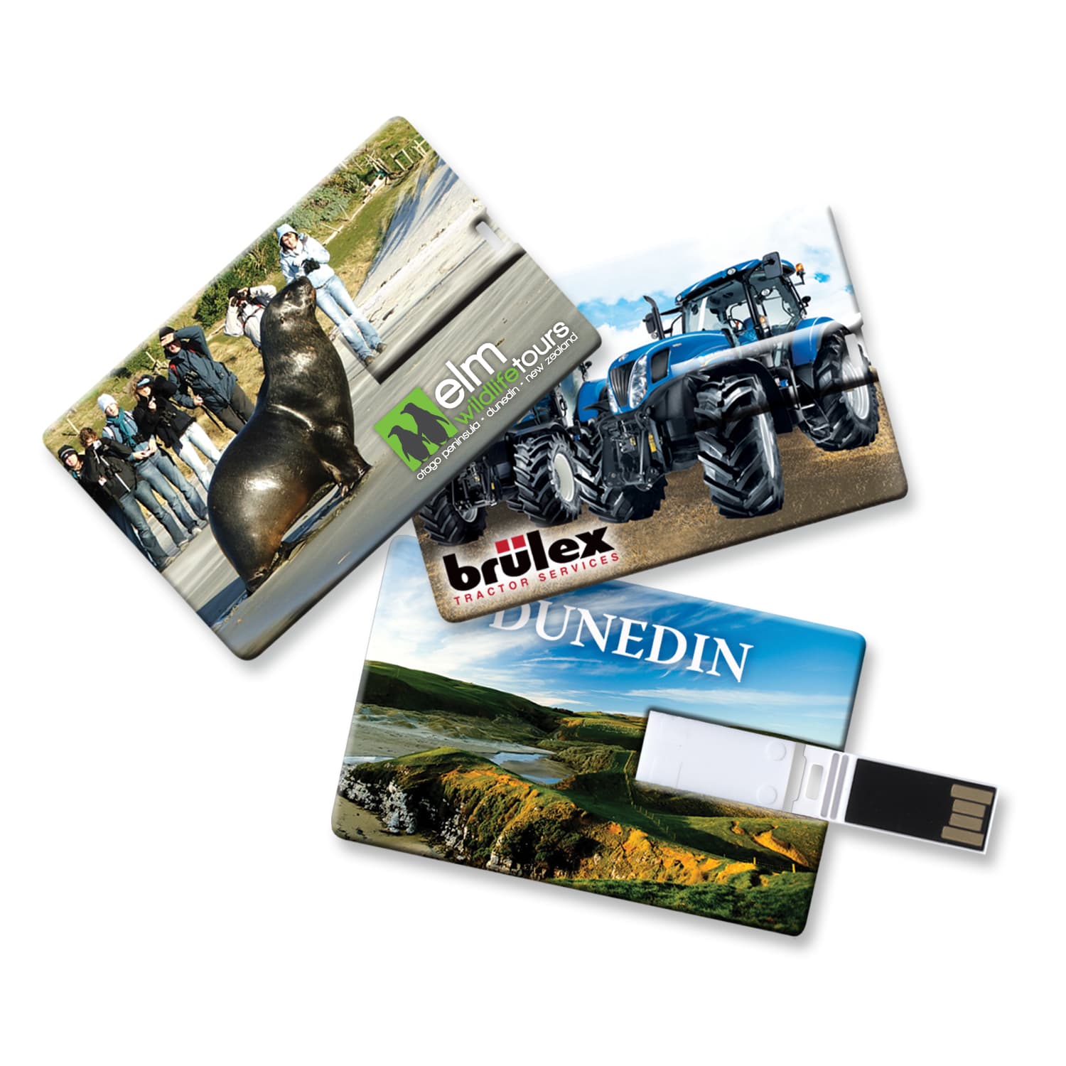 Credit Card Flash Drive 16GB-Active Image