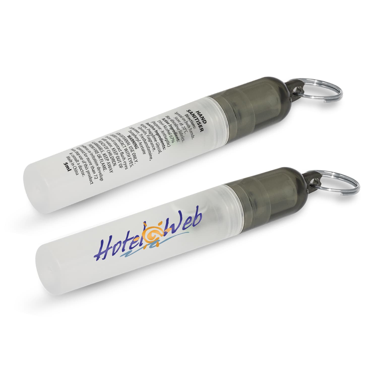 Mini Hand Sanitiser Key Ring-Active Image