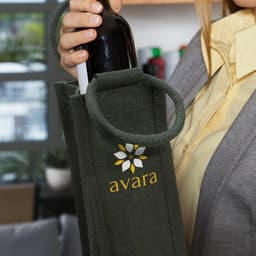 Napoli Jute Wine Carrier - image 2