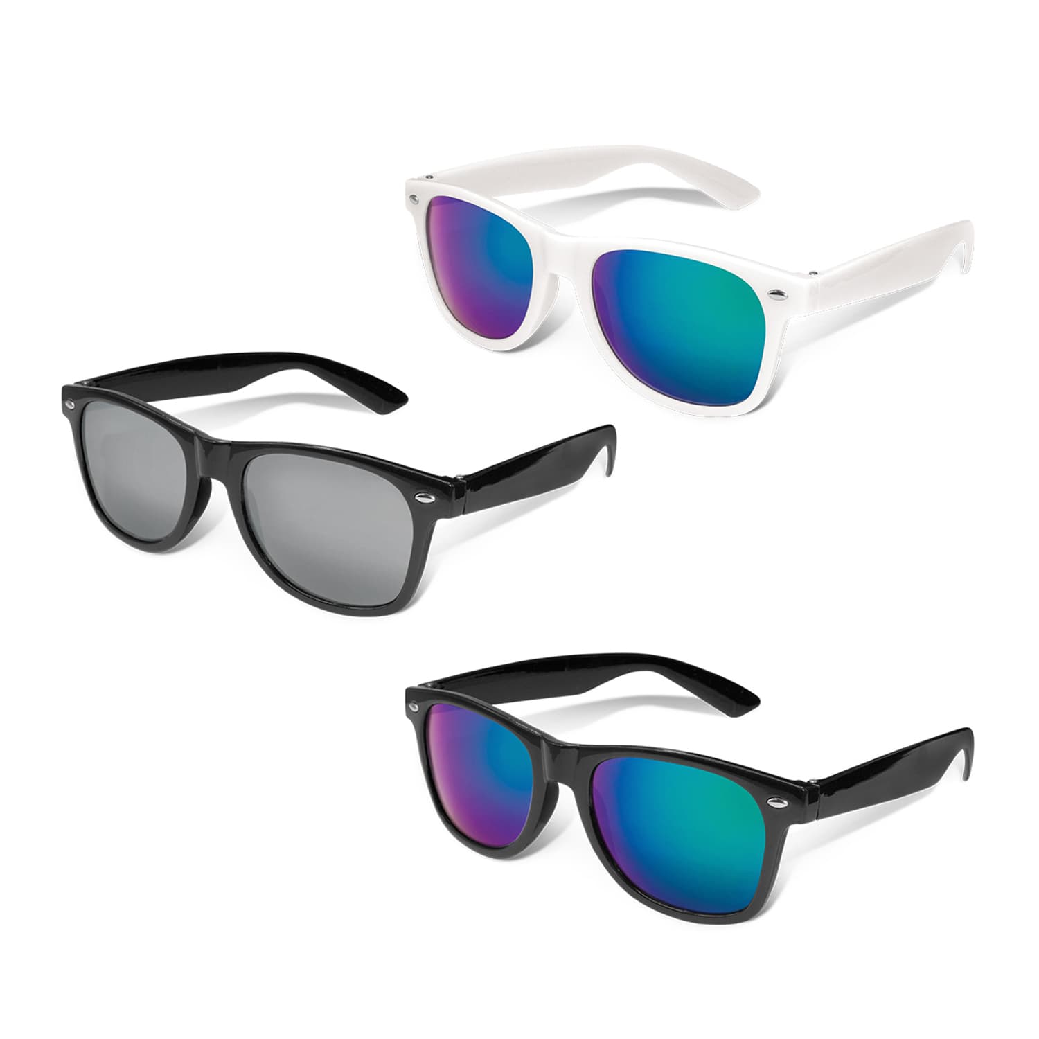 Malibu Premium Sunglasses - Mirror Lens-Active Image