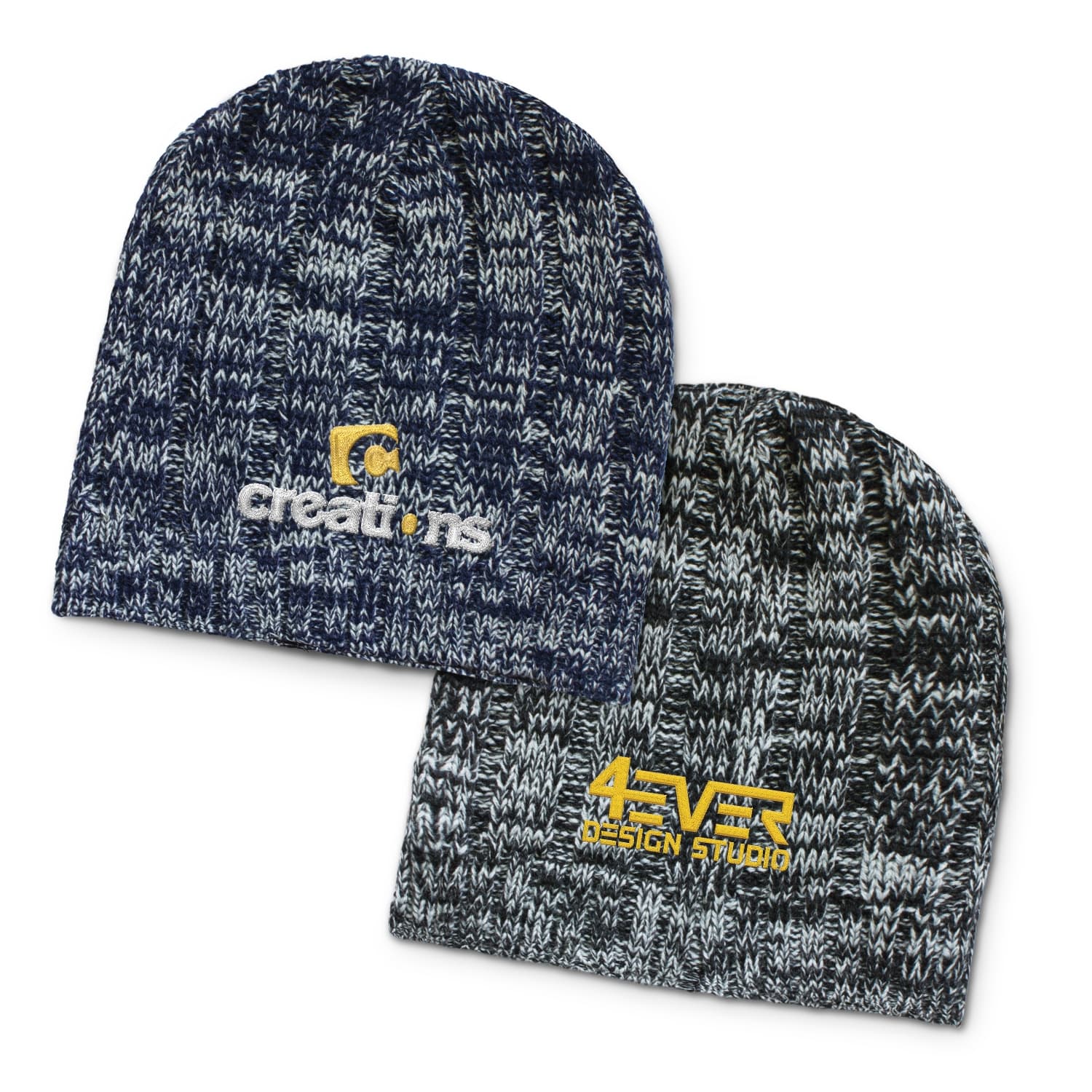 Fresno Heather Knit Beanie-Active Image