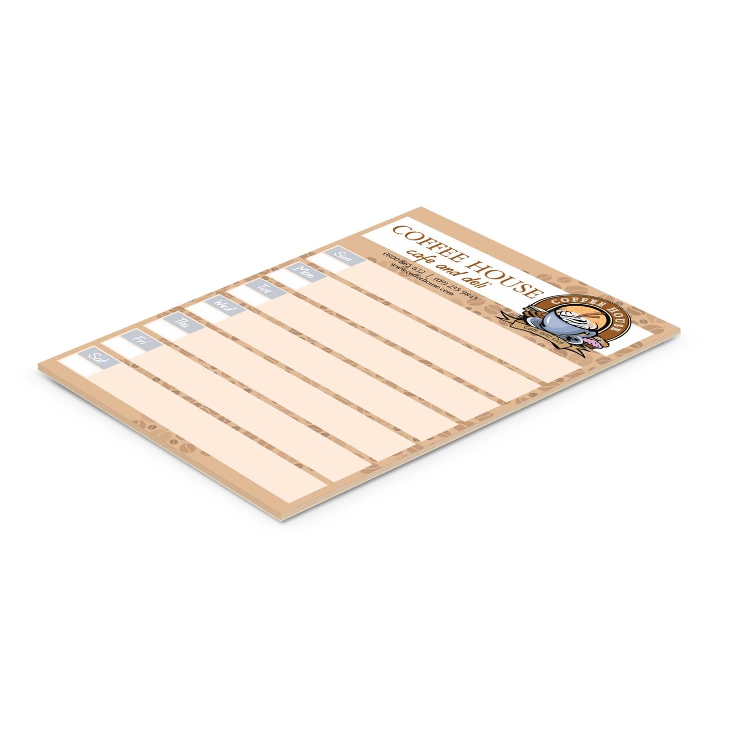 A5 Note Pad - 25 Leaves-Active Image