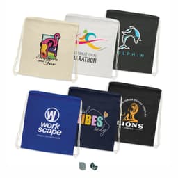 Cotton Drawstring Backpack - image 7