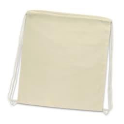 Cotton Drawstring Backpack - image 1