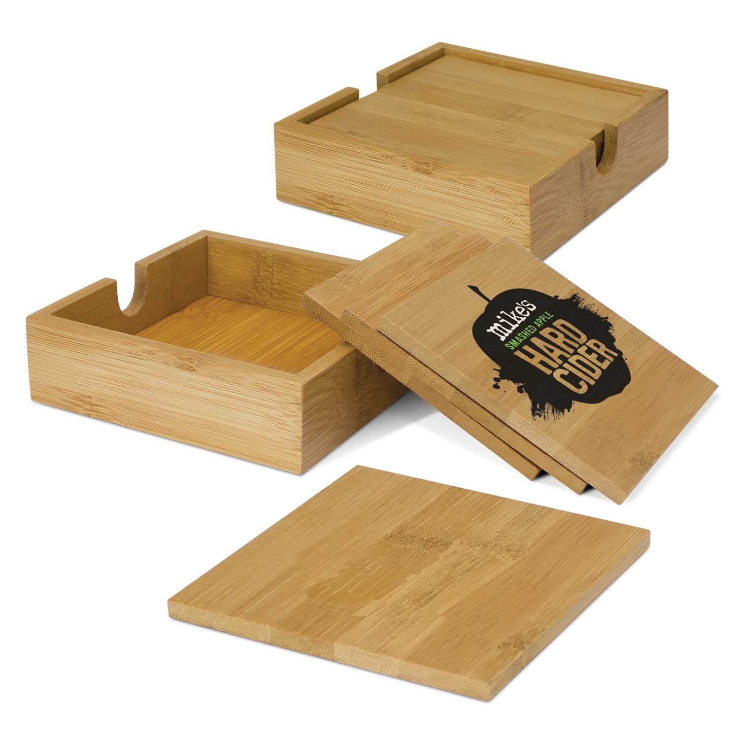 Bamboo Coasters-Active Image