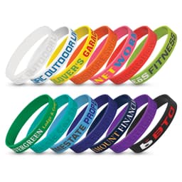Silicone Wrist Band - Debossed - image 15