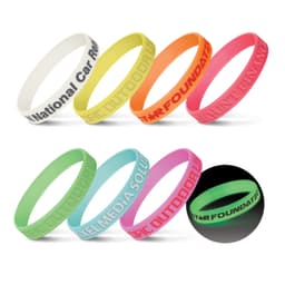 Silicone Wrist Band - Glow in the Dark - image 7
