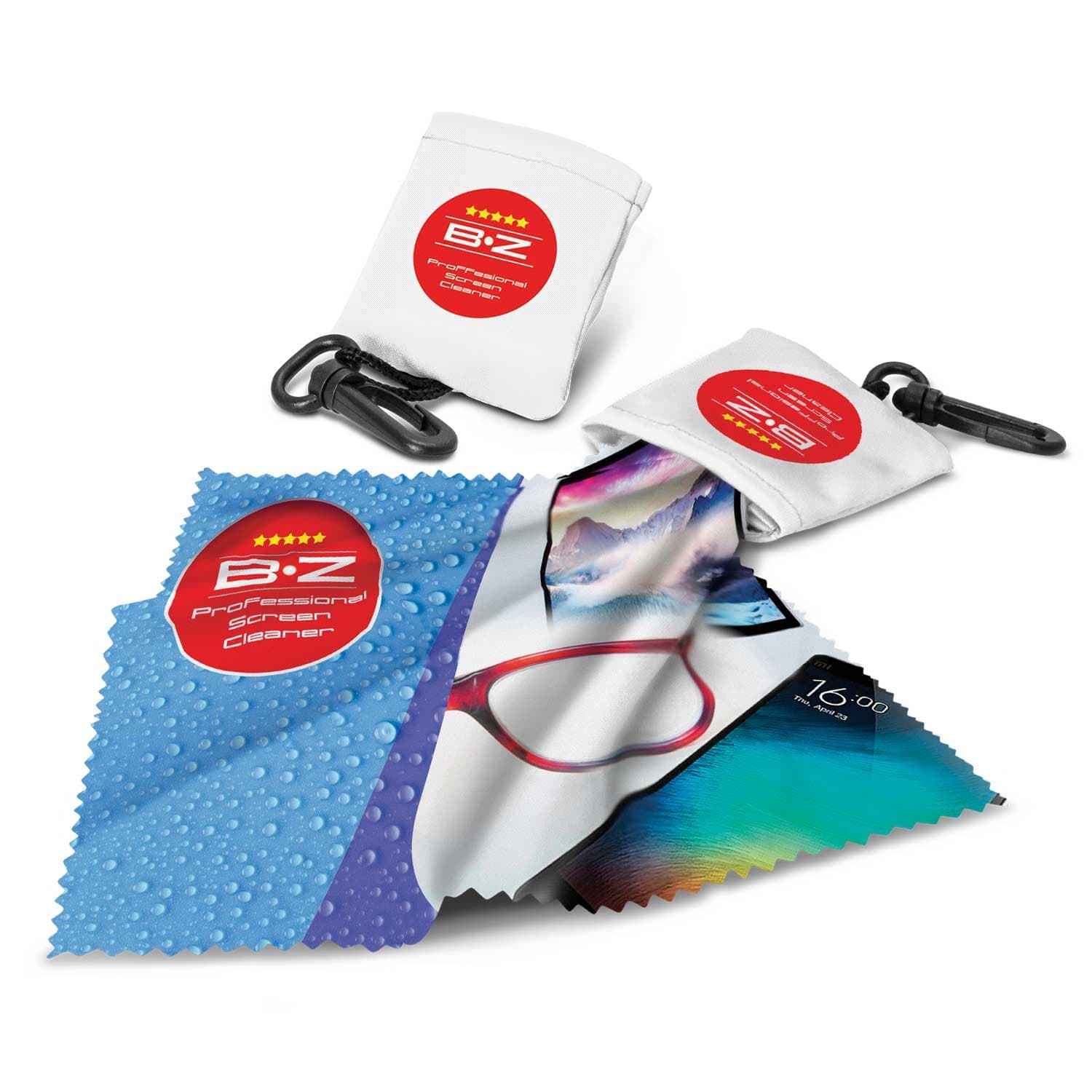 Biz Screen Cleaner with Clip-Active Image