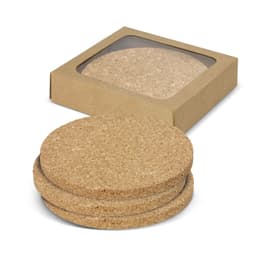Oakridge Cork Coaster Round - Set of 4 - image 4