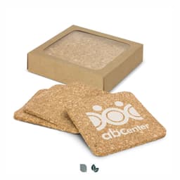 Oakridge Cork Coaster Square - Set of 4 - image 2