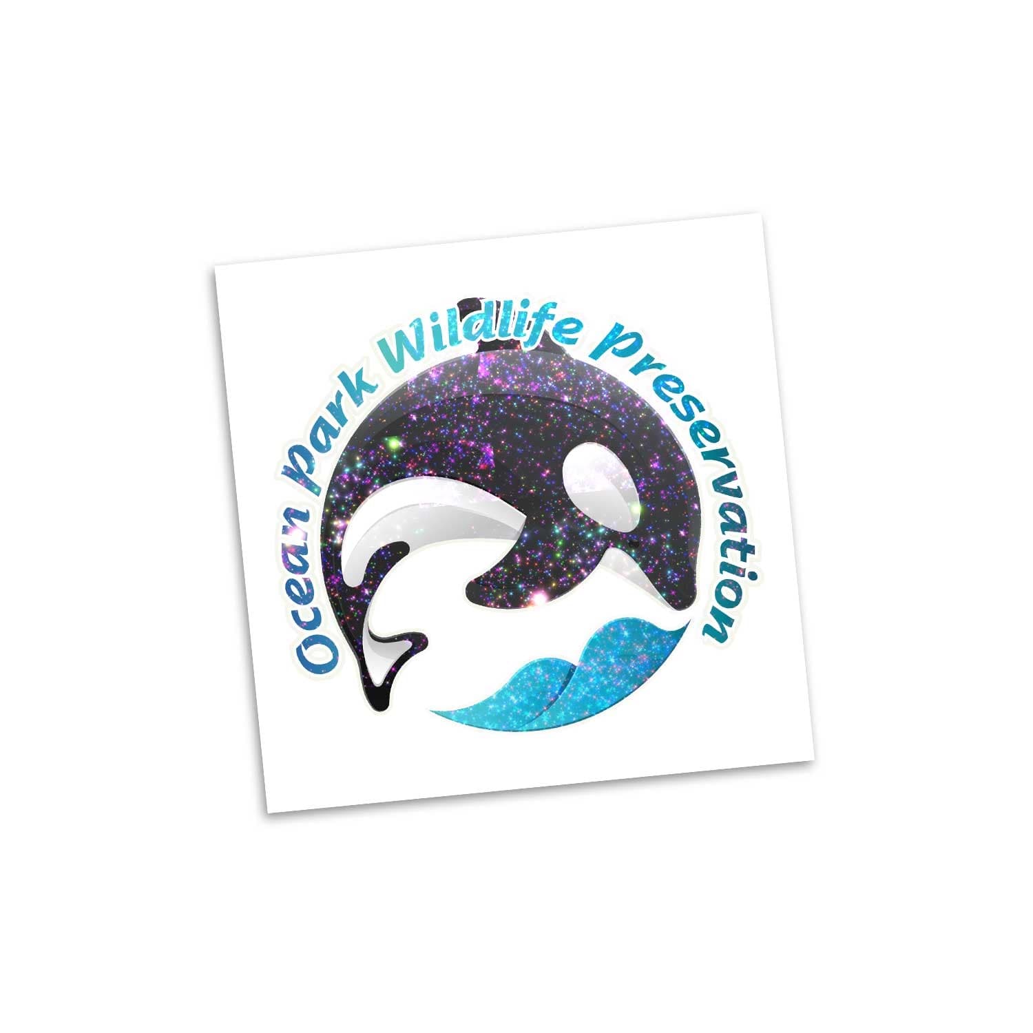 Temporary Tattoo Glitter - 51mm x 51mm-Active Image
