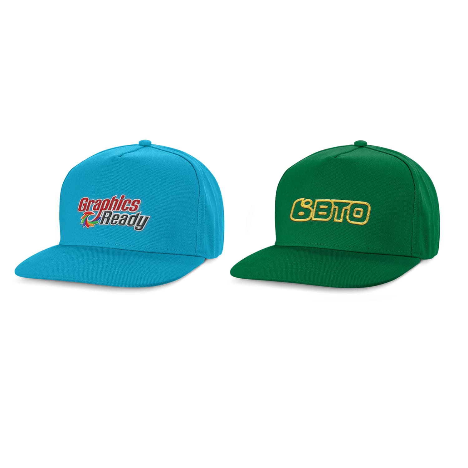 Chrysler Flat Peak Cap-Active Image