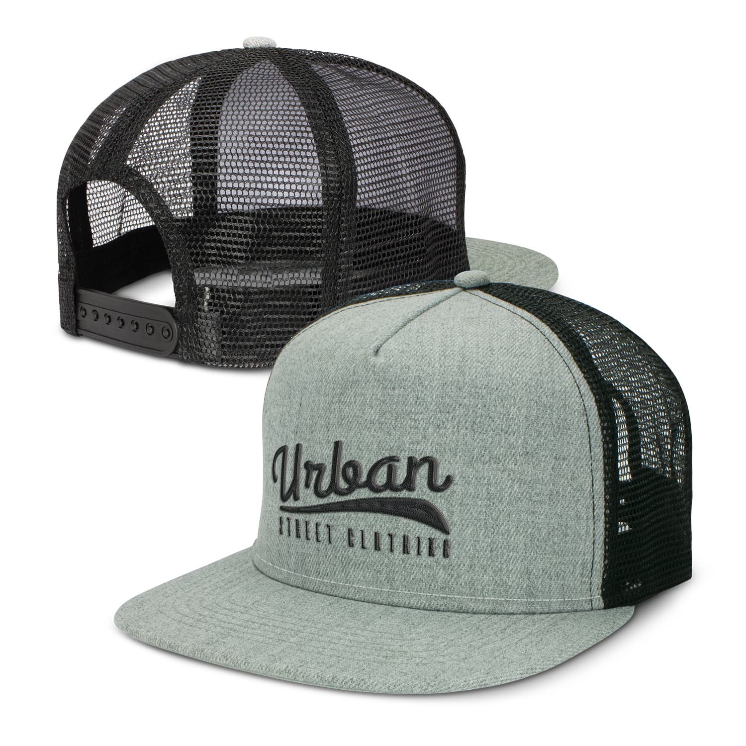 Jackson Flat Peak Trucker Cap-Active Image