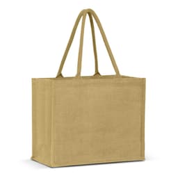 Torino Jute Tote Bag - Colour Match - image 3