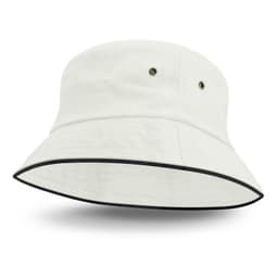 Bondi Bucket Hat - Black Sandwich Trim - image 4