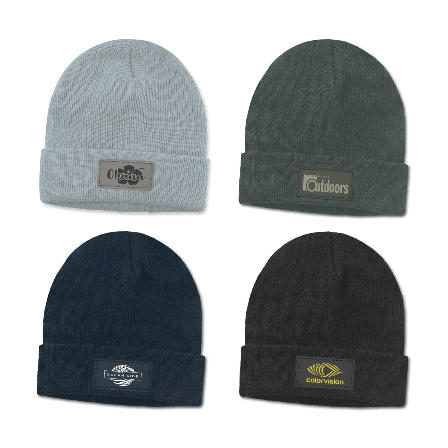 Everest Beanie with Patch-Active Image