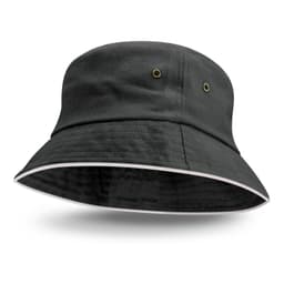 Bondi Bucket Hat - White Sandwich Trim - image 7
