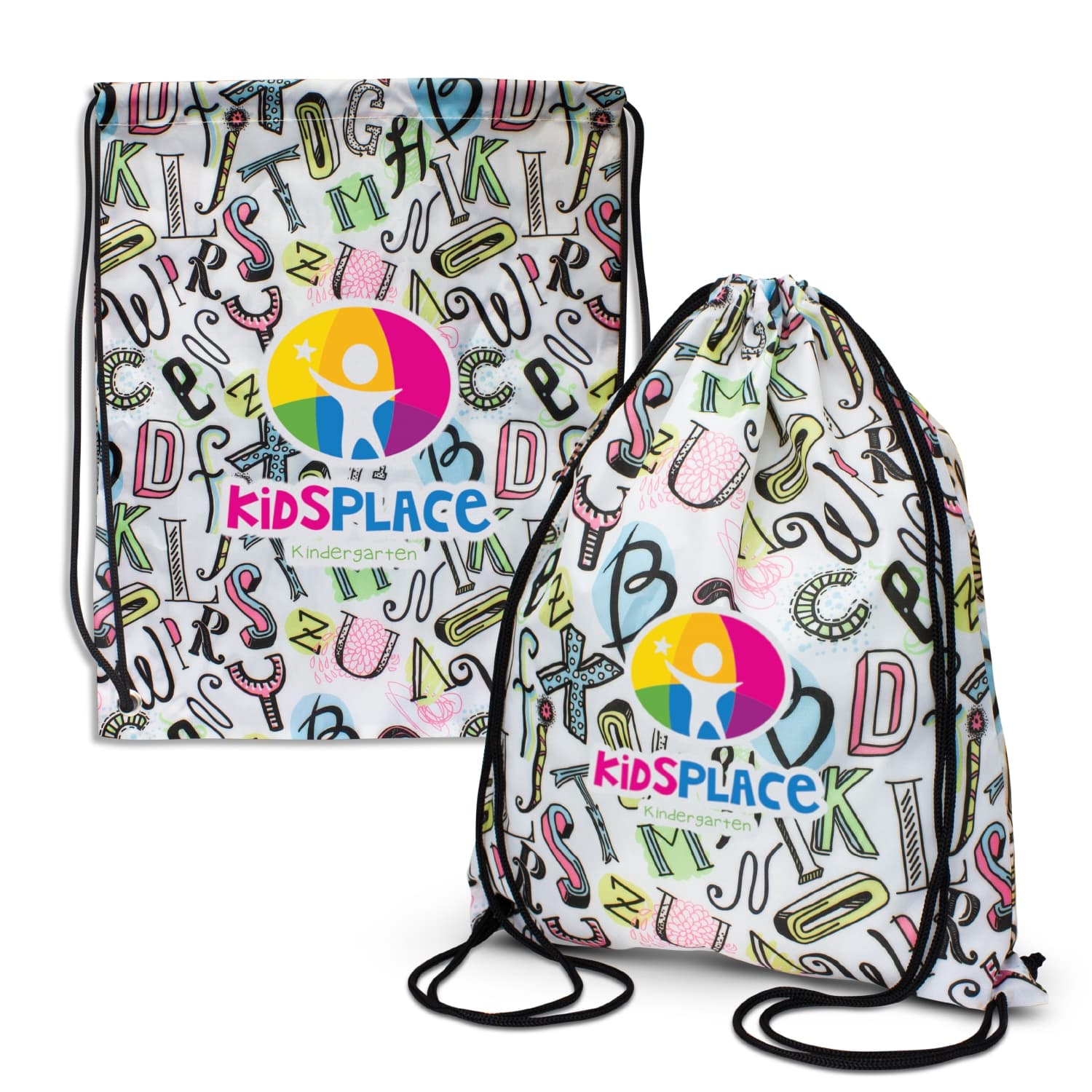 Akron Drawstring Backpack-Active Image