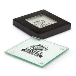 Venice Glass Coaster - Set of 2 - Square - image 2