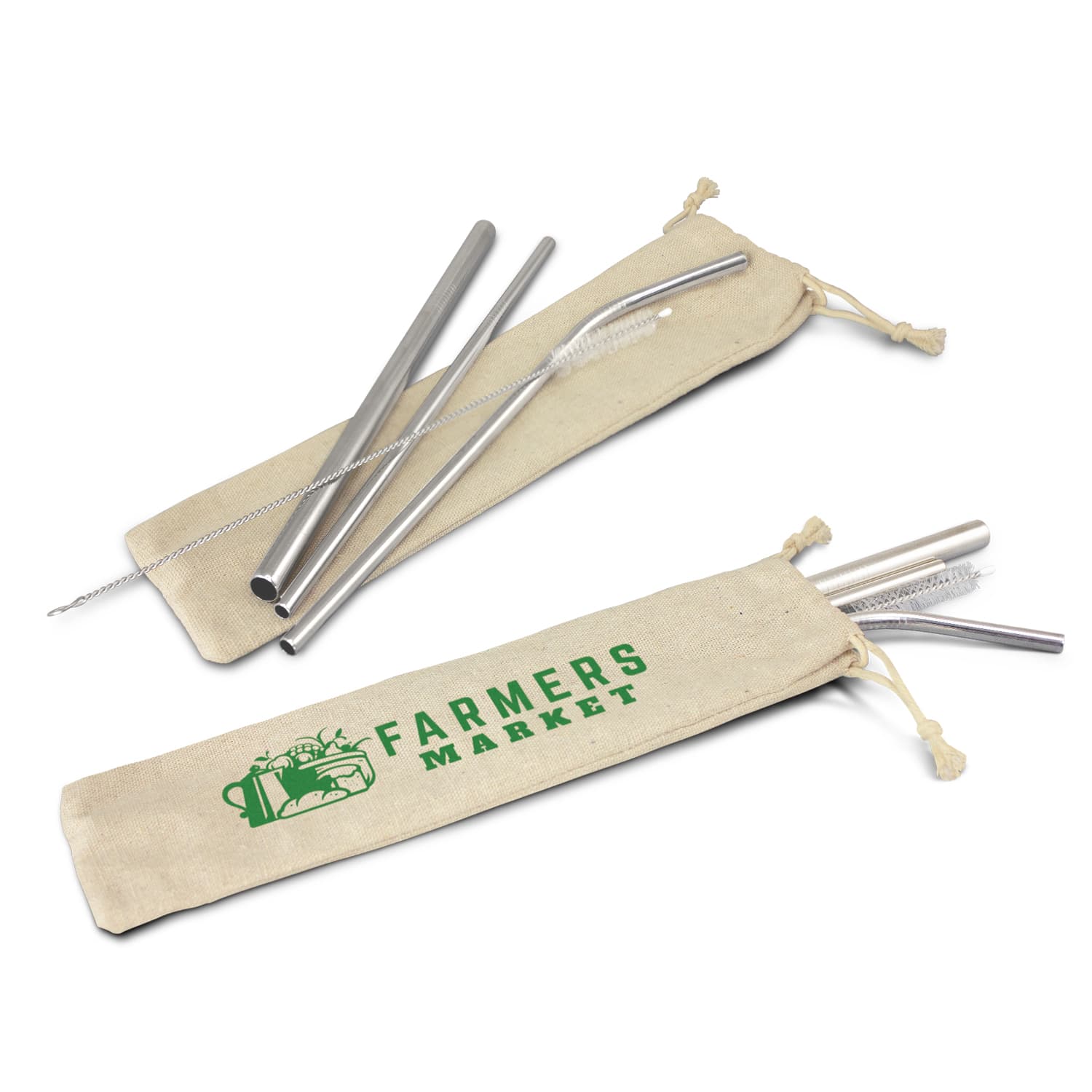 Stainless Steel Straw Set-Active Image