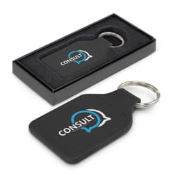 Prince Leather Key Ring - Square - image 4