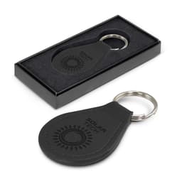 Prince Leather Key Ring - Round - image 2
