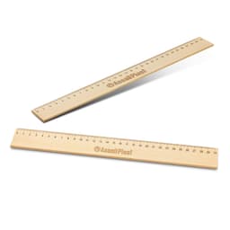 Wooden 30cm Ruler - image 3