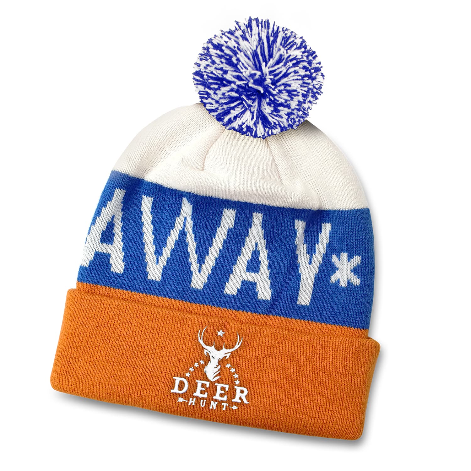 Kenai Custom Knitted Beanie-Active Image