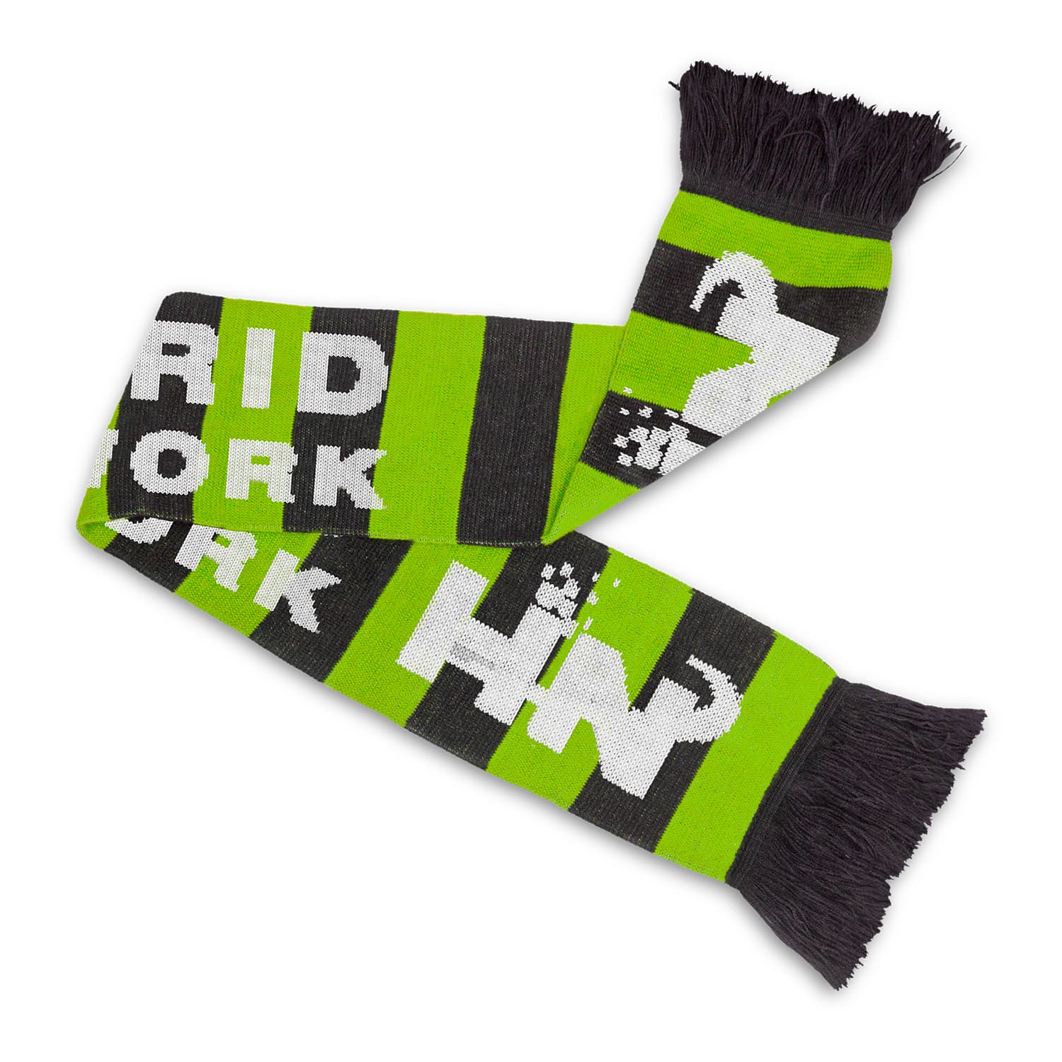 Fairbanks Custom Knitted Scarf-Active Image