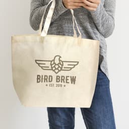 City Shopper Natural Look Tote Bag - image 3