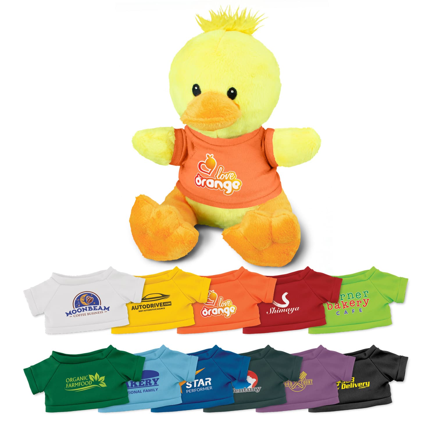 Duck Plush Toy-Active Image