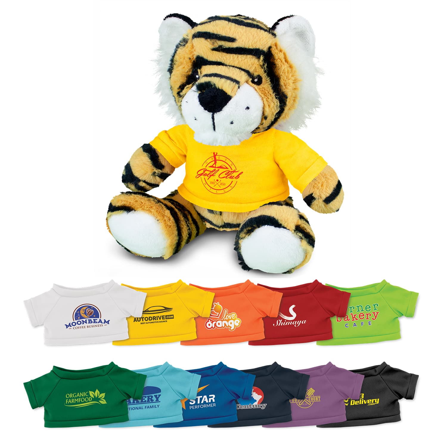 Tiger Plush Toy-Active Image