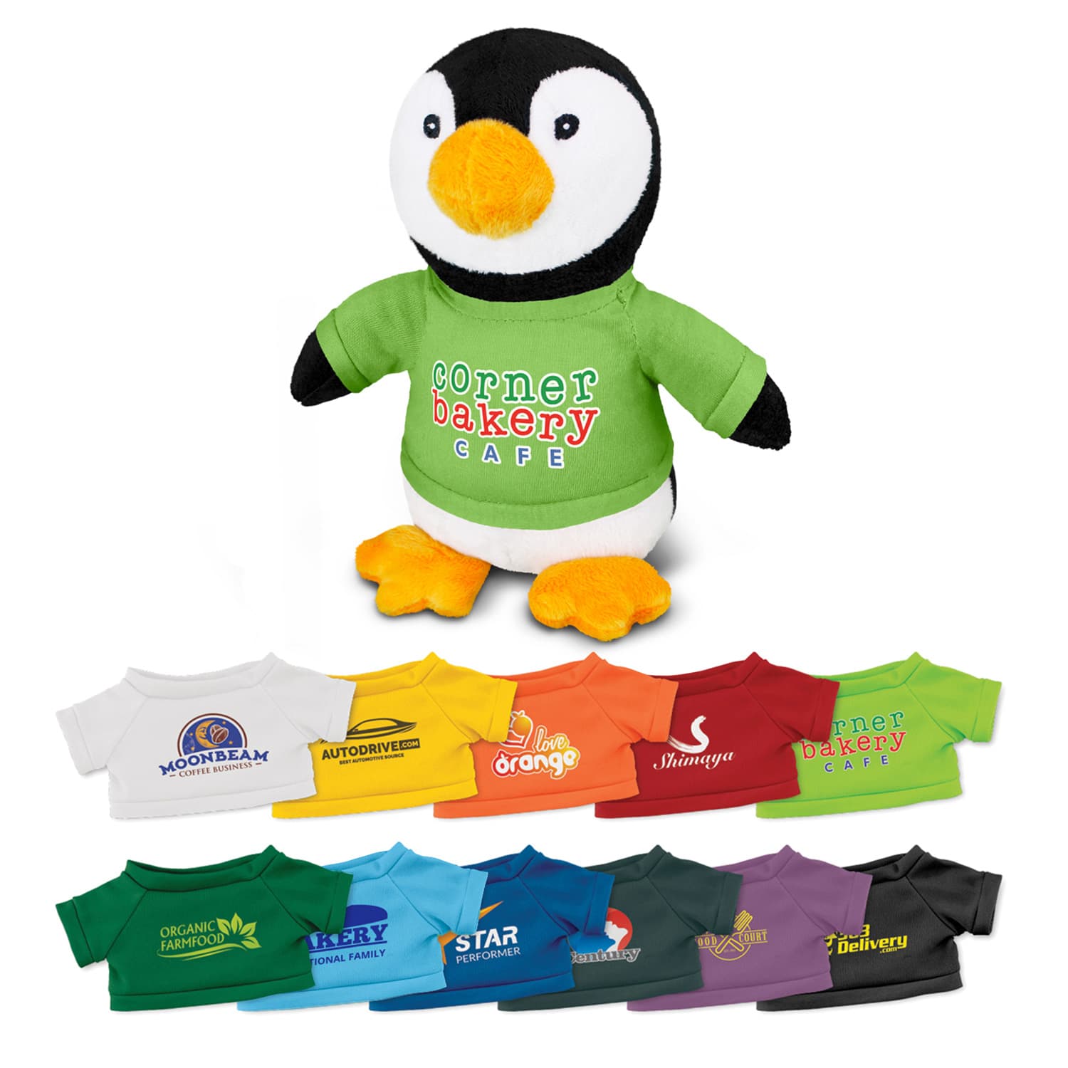 Penguin Plush Toy-Active Image