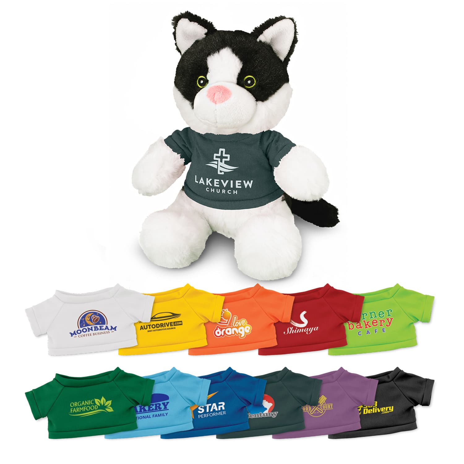 Cat Plush Toy-Active Image