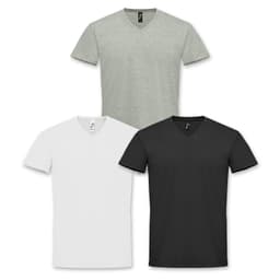 SOLS Imperial Mens V Neck T-Shirt - image 5