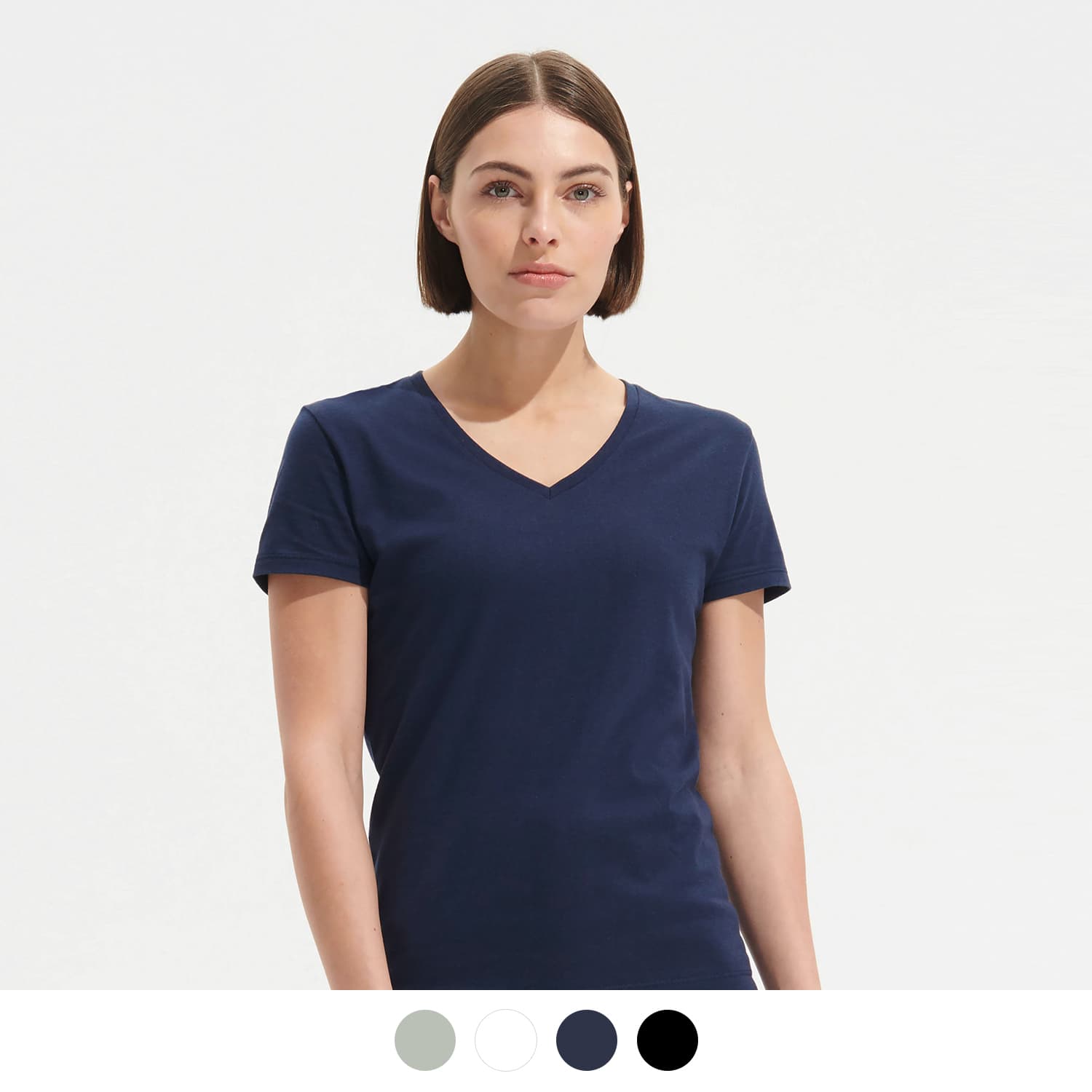 SOLS Imperial Womens V Neck T-Shirt-Active Image